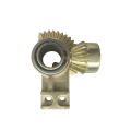 Switchgear use 180 degree full circle bidirectional bevel gear whole tooth bevel gear for high voltage earthing switch